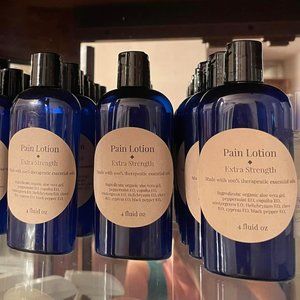 Extra Strength Pain Lotion Gel Organic Natural Ingredients  4 fluid oz